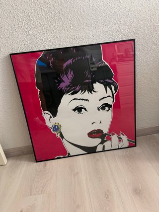 Cuadro Audrey Hepburn Pop Art