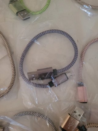 Cables USB Carga y Datos Trenzados