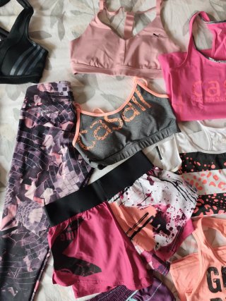 Lote Ropa Gimnasio Mujer Adidas Puma Reebok