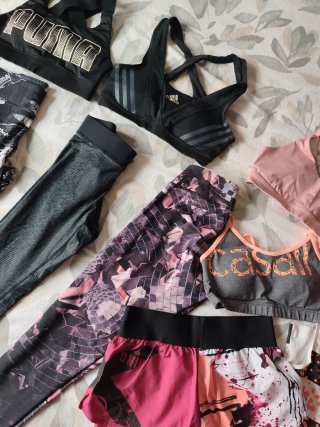 Lote Ropa Gimnasio Mujer Adidas Puma Reebok