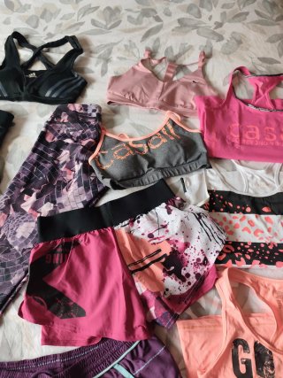 Lote Ropa Gimnasio Mujer Adidas Puma Reebok