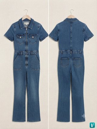 Mono Vaquero Corto Stradivarius Talla L