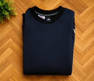 Sudadera Adidas Negra y Blanca