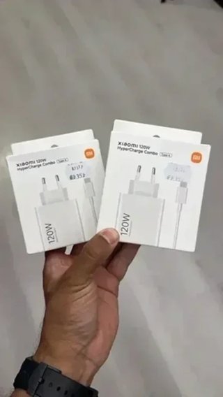 Lote 2 Cargadores Xiaomi 120W HyperCharge