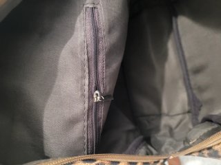 Mochila estampado leopardo