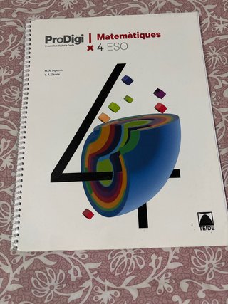 Matemáticas 4 ESO ProDigi Teide