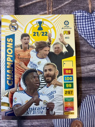 Cromo Champions 21/22 Real Madrid