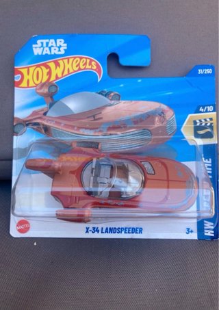 Hot Wheels Star Wars Luke Skywalker X-34 Landspeed