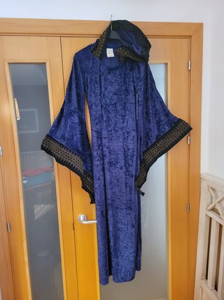 Túnica Terciopelo Azul Marino