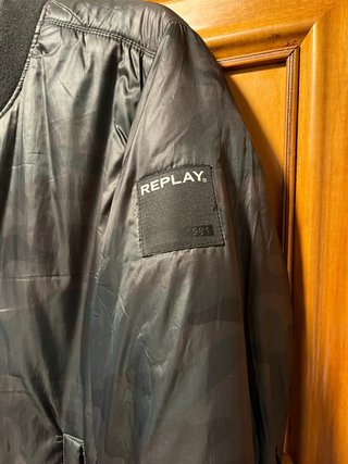 Chaqueta Reversible Replay Hombre