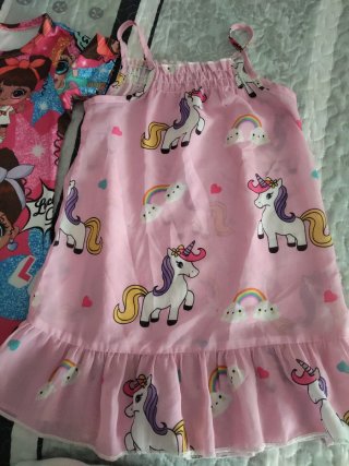Vestido niña LOL y unicornios