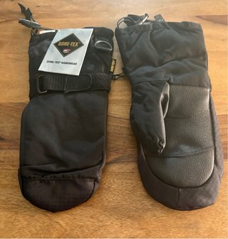 Guantes de esquí Gore-Tex negros
