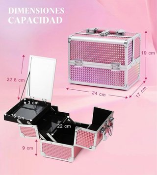 Maletín Organizador Maquillaje Joligrace