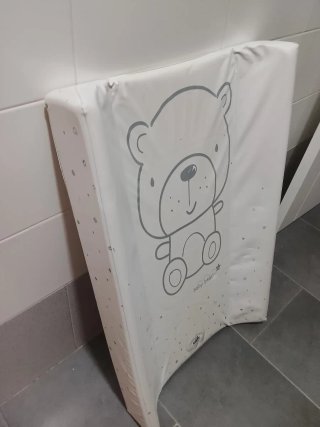 Cambiador de bebé para comoda con diseño de oso