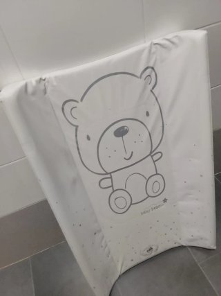 Cambiador de bebé para comoda con diseño de oso