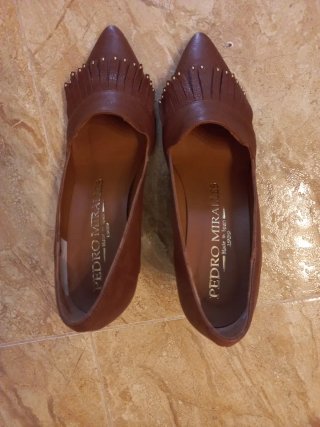Zapatos Pedro Miralles Talla 37 Marrones