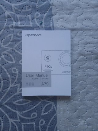 Cámara Apeman A79 4K+Tarjeta 64GB + Kit accesorios