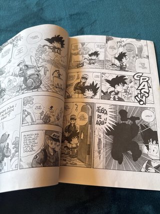 Cómic Dragon Ball serie amarilla número tres