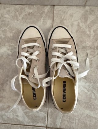 Converse grises talla 36