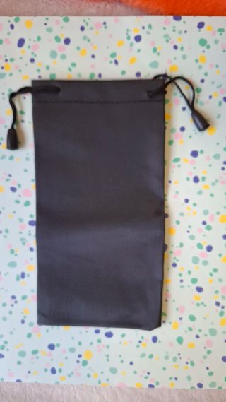 Lote 3 Fundas Tela Negras con Cordón