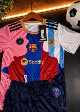 Camiseta de fútbol combinada Talla M