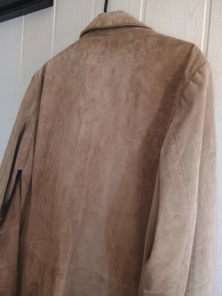 Chaqueta Piel Ante Juan Pina Talla XL