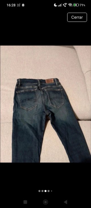 Vaqueros Slim Fit Tommy Hilfiger Azul Oscuro Talla