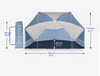Sombrilla Refugio IWIKO Compact