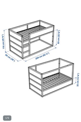 Cama Kura Ikea madera