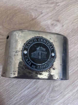 Hucha Vintage Banco Central Caja Ahorros