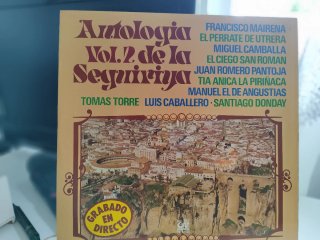Vinilo LP Flamenco Antología de la Seguirilla