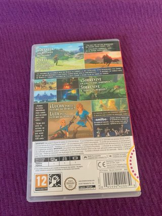 Zelda Breath of the Wild Nintendo Switch