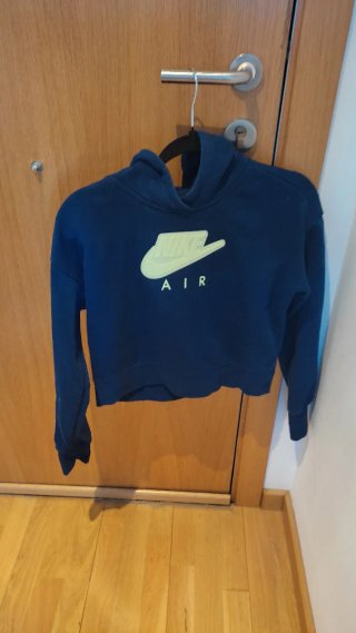 Sudadera Nike chica azul