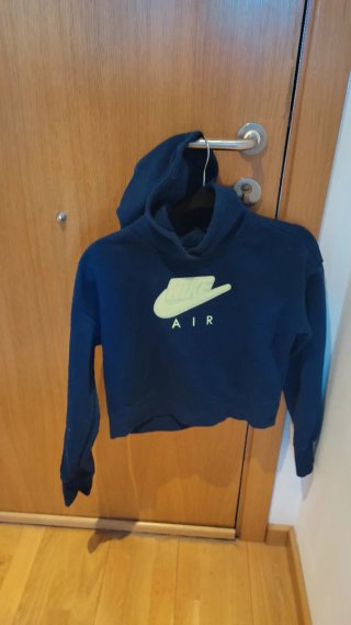 Sudadera Nike chica azul