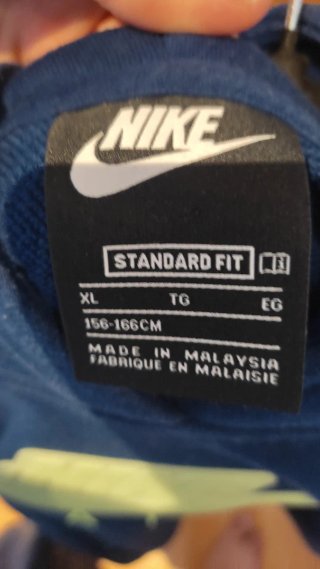 Sudadera Nike chica azul