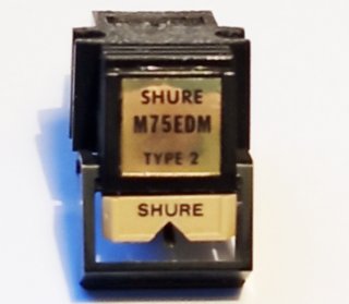 Cápsula Shure M-75 EDM con aguja