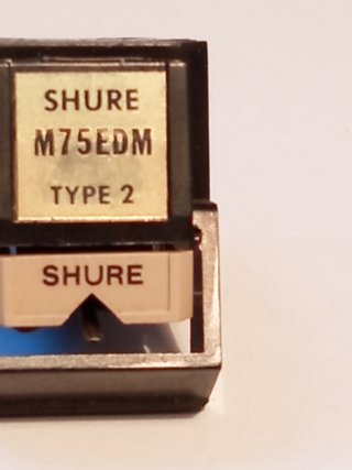 Cápsula Shure M-75 EDM con aguja