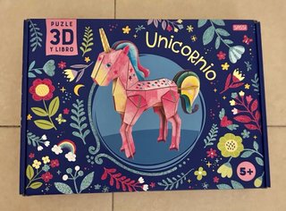 Unicornio. 3D Niños. Con maqueta. Edic. ilustra...