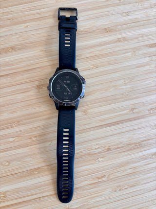 Garmin Fenix 5 47mm Negro/Plata