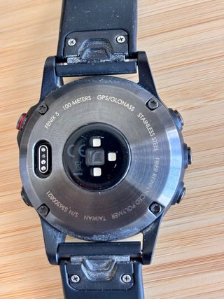 Garmin Fenix 5 47mm Negro/Plata
