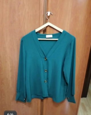 Blusa de manga larga de Más que guapas, talla M