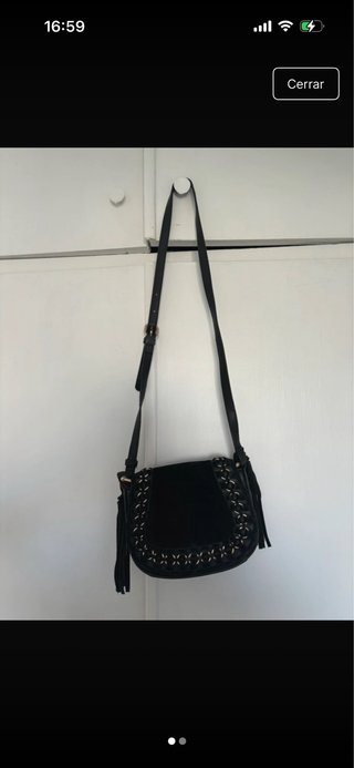 Bolso bandolera Mango negro