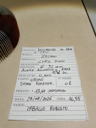 Dissipatore CPU Zalman