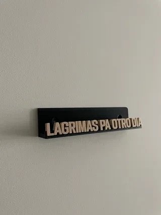 Soporte Vinillo Dellafuente Lagrimas Pa Otro Dia