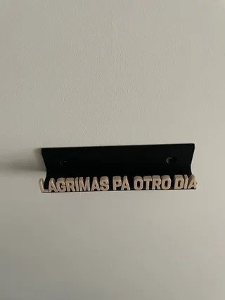 Soporte Vinillo Dellafuente Lagrimas Pa Otro Dia