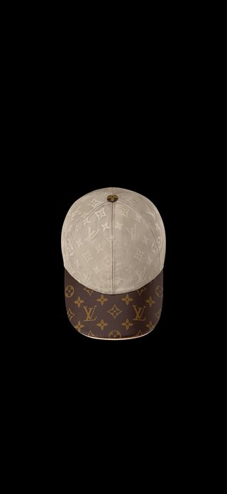 Gorra Louis Vuitton Beige y Marrón