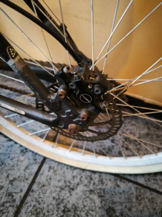 Bicicleta Rockrider Negra