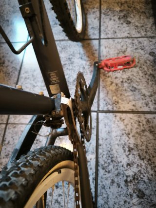 Bicicleta Rockrider Negra