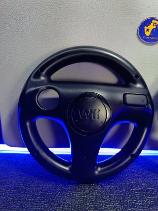 2 Volanti Wii Originali Nintendo Neri