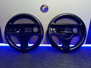 2 Volanti Wii Originali Nintendo Neri